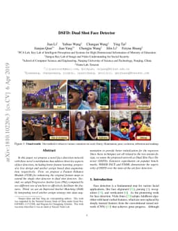 DSFD: Dual Shot Face Detector