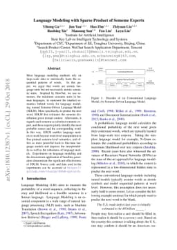 Language Modeling with Sparse Product of Sememe Experts