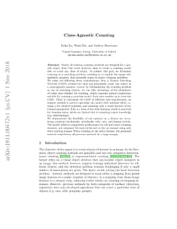 Class-Agnostic Counting