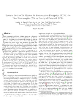Towards the AlexNet Moment for Homomorphic Encryption: HCNN, theFirst
  Homomorphic CNN on Encrypted Data with GPUs