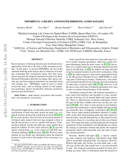 NIPS4Bplus: a richly annotated birdsong audio dataset