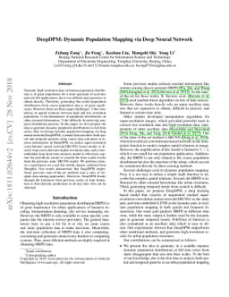 DeepDPM: Dynamic Population Mapping via Deep Neural Network