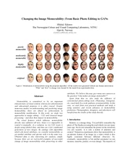 Changing the Image Memorability: From Basic Photo Editing to GANs