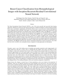 Breast Cancer Classification from Histopathological Images with
  Inception Recurrent Residual Convolutional Neural Network