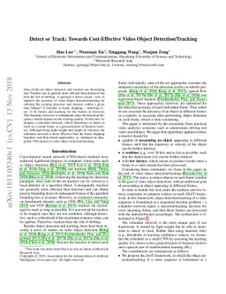 Detect or Track: Towards Cost-Effective Video Object Detection/Tracking