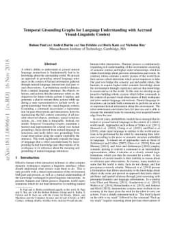 Temporal Grounding Graphs for Language Understanding with Accrued
  Visual-Linguistic Context