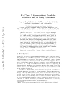 RMPflow: A Computational Graph for Automatic Motion Policy Generation
