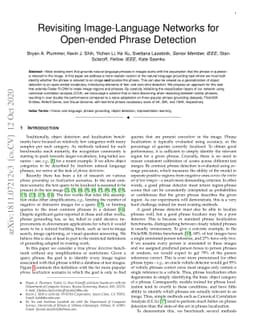 Revisiting Image-Language Networks for Open-ended Phrase Detection