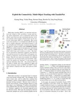Exploit the Connectivity: Multi-Object Tracking with TrackletNet