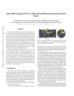 SpherePHD: Applying CNNs on a Spherical PolyHeDron Representation of 360
  degree Images