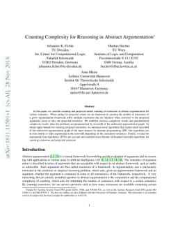 Counting Complexity for Reasoning in Abstract Argumentation