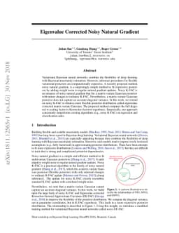 Eigenvalue Corrected Noisy Natural Gradient