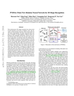 PVRNet: Point-View Relation Neural Network for 3D Shape Recognition