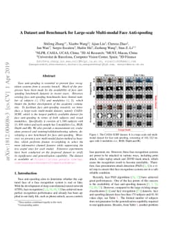 A Dataset and Benchmark for Large-scale Multi-modal Face Anti-spoofing