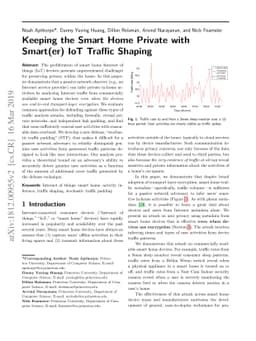 Keeping the Smart Home Private with Smart(er) IoT Traffic Shaping