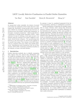 LSCP: Locally Selective Combination in Parallel Outlier Ensembles