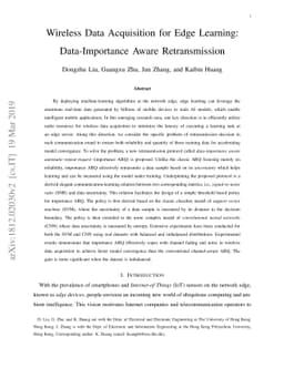 Wireless Data Acquisition for Edge Learning: Data-Importance Aware
  Retransmission