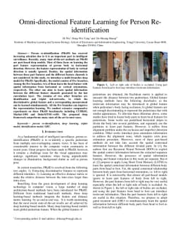 Omni-directional Feature Learning for Person Re-identification