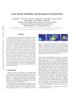Action Machine: Rethinking Action Recognition in Trimmed Videos
