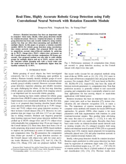 Real-Time, Highly Accurate Robotic Grasp Detection using Fully
  Convolutional Neural Network with Rotation Ensemble Module