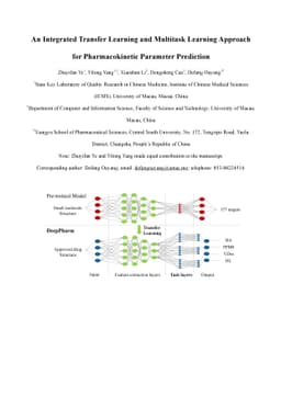 An Integrated Transfer Learning and Multitask Learning Approach for
  Pharmacokinetic Parameter Prediction