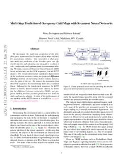 Multi-Step Prediction of Occupancy Grid Maps with Recurrent Neural
  Networks