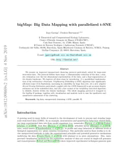 bigMap: Big Data Mapping with Parallelized t-SNE