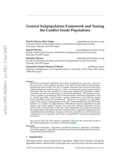 General Subpopulation Framework and Taming the Conflict Inside
  Populations