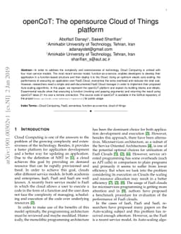openCoT: The opensource Cloud of Things platform