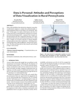 Data is Personal: Attitudes and Perceptions of Data Visualization in
  Rural Pennsylvania
