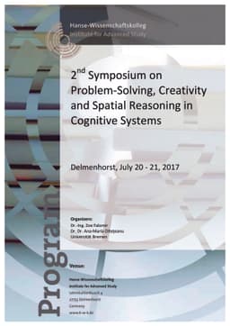 Proceedings of the 2nd Symposium on Problem-solving, Creativity and
  Spatial Reasoning in Cognitive Systems, ProSocrates 2017