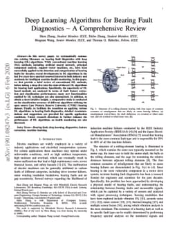 Machine Learning and Deep Learning Algorithms for Bearing Fault
  Diagnostics -- A Comprehensive Review