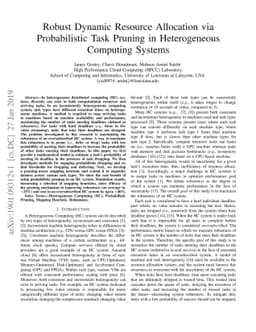 Robust Dynamic Resource Allocation via Probabilistic Task Pruning in
  Heterogeneous Computing Systems