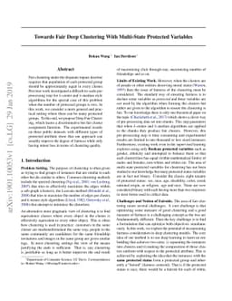 Towards Fair Deep Clustering With Multi-State Protected Variables