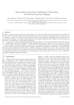 End-to-End Learned Early Classification of Time Series for In-Season
  Crop Type Mapping