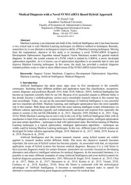 Medical Diagnosis with a Novel SVM-CoDOA Based Hybrid Approach