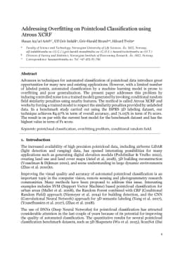 Addressing Overfitting on Pointcloud Classification using Atrous XCRF