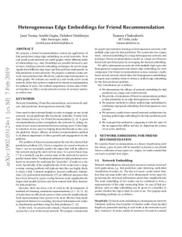 Heterogeneous Edge Embeddings for Friend Recommendation