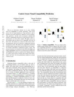Context-Aware Visual Compatibility Prediction