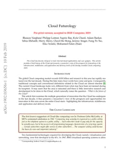 Cloud Futurology