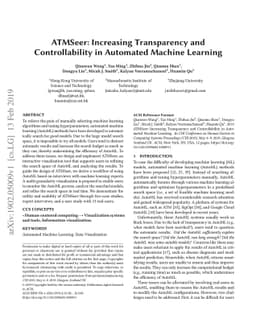 ATMSeer: Increasing Transparency and Controllability in Automated
  Machine Learning
