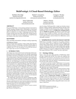 WebProtégé: A Cloud-Based Ontology Editor