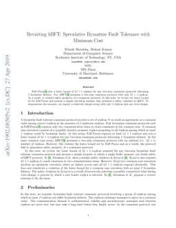 Revisiting hBFT: Speculative Byzantine Fault Tolerance with Minimum Cost