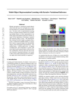 Multi-Object Representation Learning with Iterative Variational
  Inference