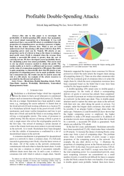 Profitable Double-Spending Attacks