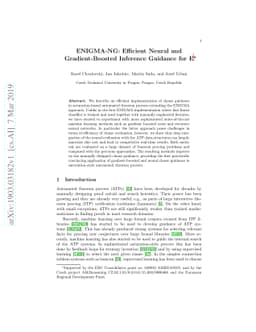 ENIGMA-NG: Efficient Neural and Gradient-Boosted Inference Guidance for
  E