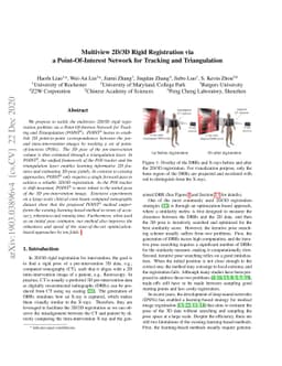 Multiview 2D/3D Rigid Registration via a Point-Of-Interest Network for
  Tracking and Triangulation ($\text{POINT}^2$)