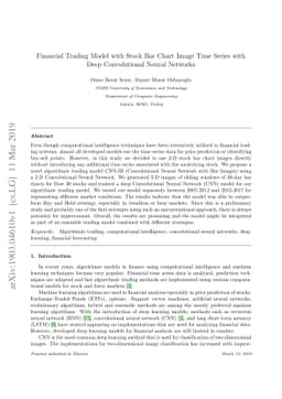 Financial Trading Model with Stock Bar Chart Image Time Series with Deep
  Convolutional Neural Networks