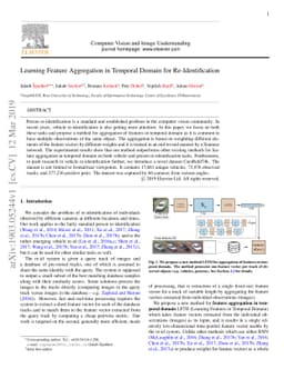 Learning Feature Aggregation in Temporal Domain for Re-Identification