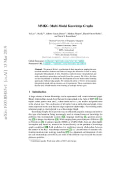 MMKG: Multi-Modal Knowledge Graphs